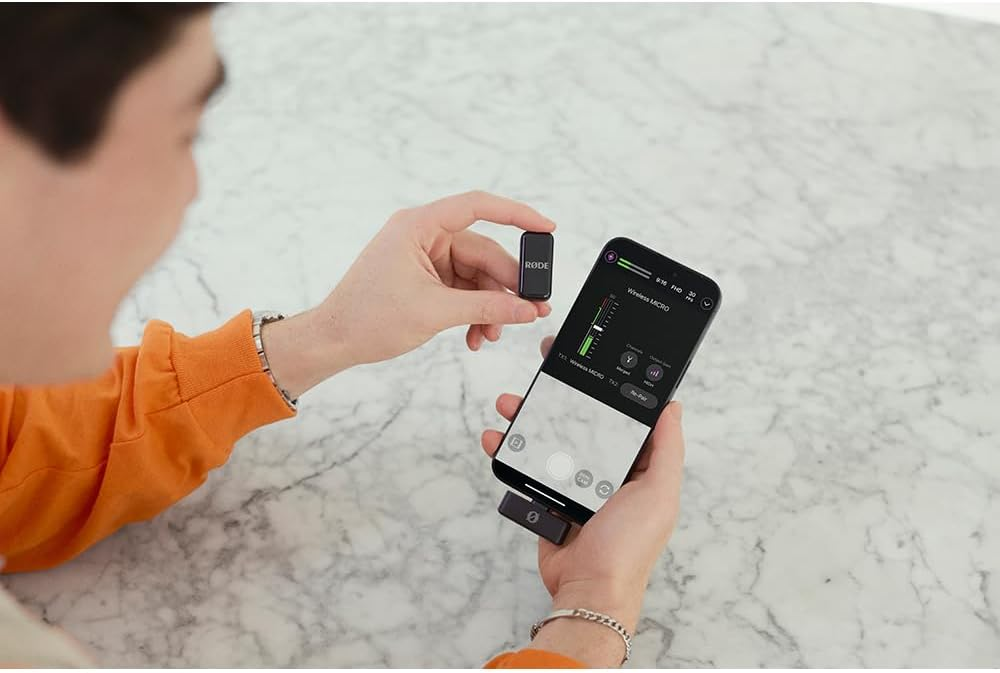RODE Wireless Micro Ultra-Compact Wireless Microphone RODE Wireless Micro Ultra-Compact Wireless Microphone